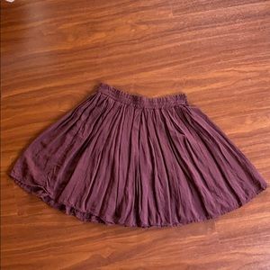 Brandy Melville Burgandy skirt